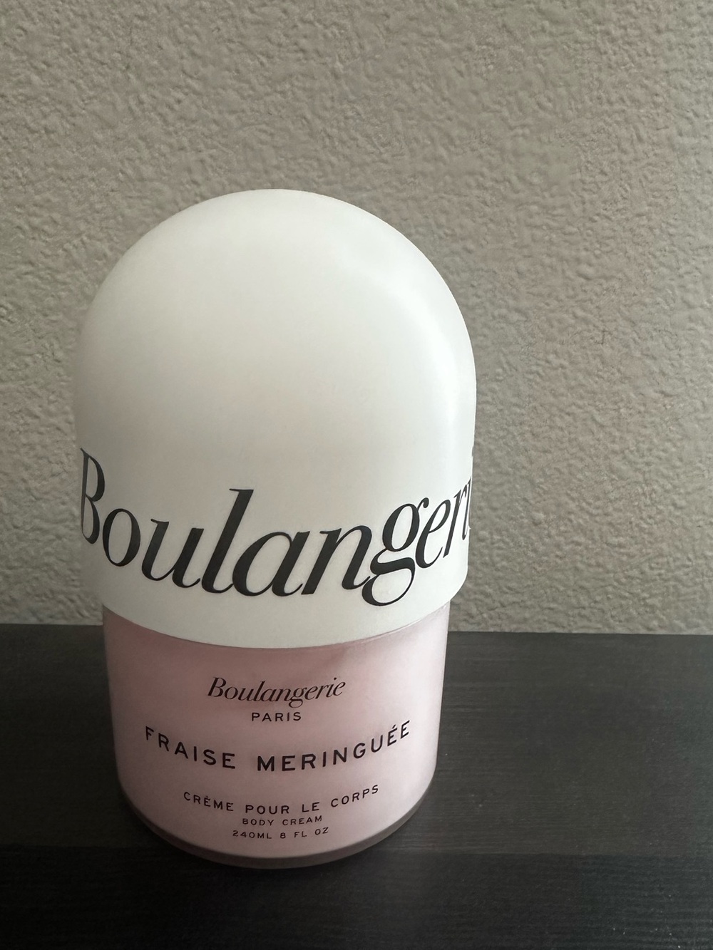 Boulangerie Beauty Paris Fraise Meringuée Body Cream. 8oz.